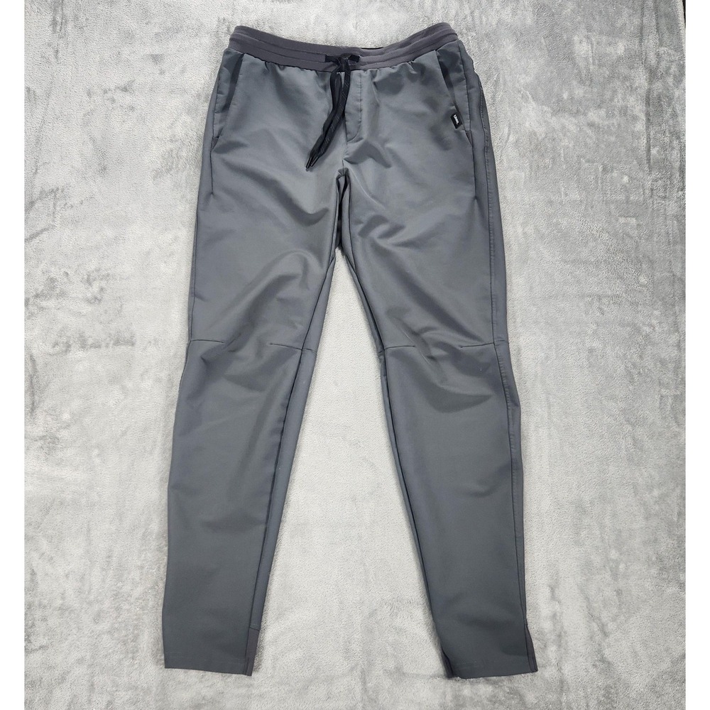 UNRL Pants Mens‎ LT Gray Jogger Stretch Zip Pocket Athletic Performance